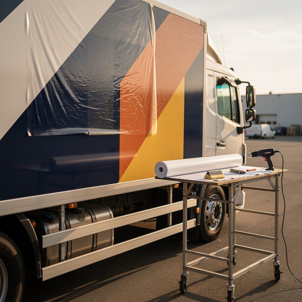 LKW-Beschriftung – FRANK Werbung