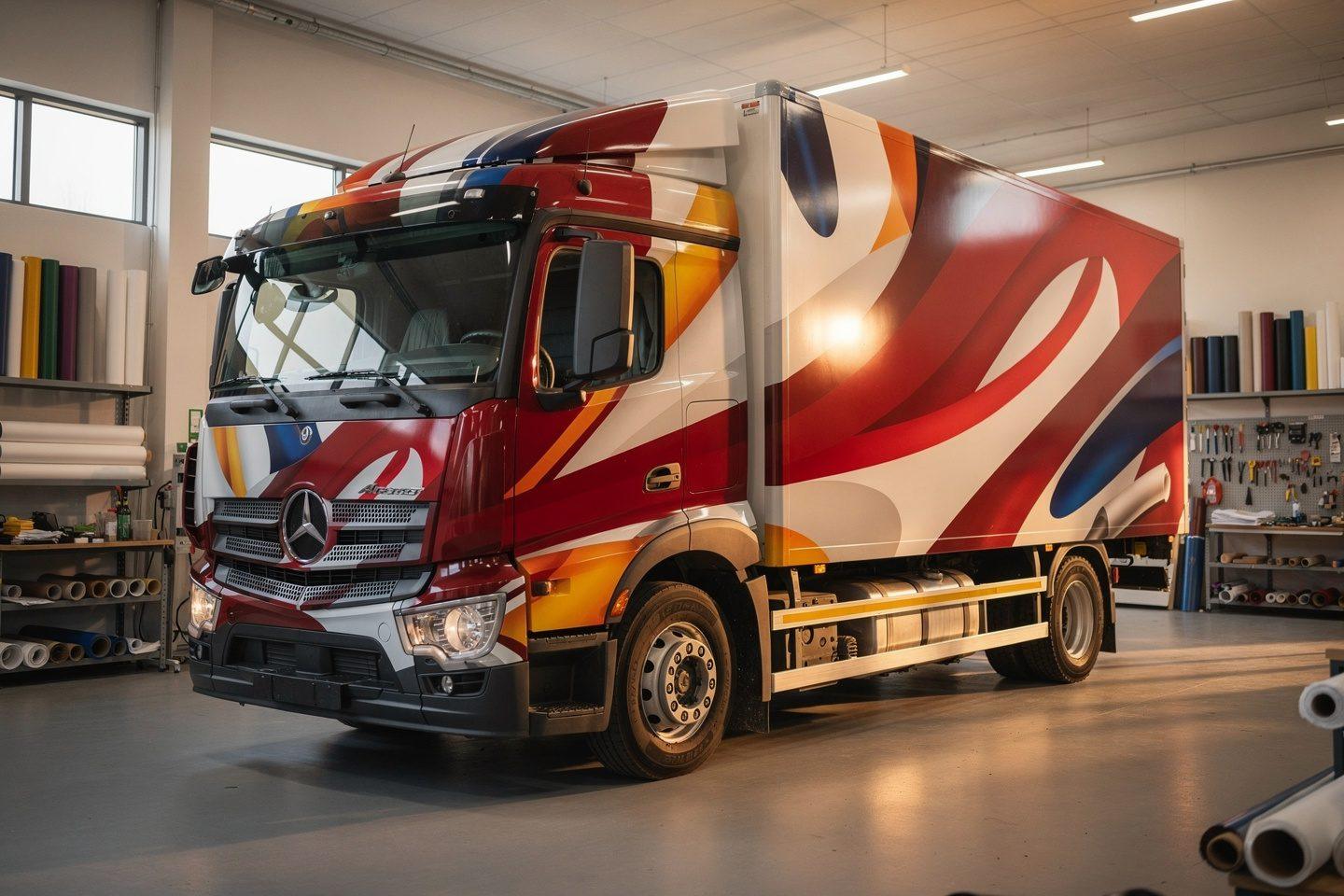 Werbeplanen – Fahrzeugbeschriftung, LKW Beschriftung, Car Wrapping – FRANK Werbung